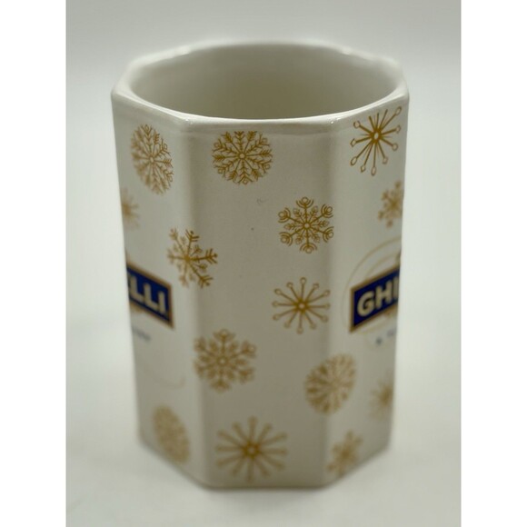 Classic Ghirardelli Coffee Mug / Cup Hot Chocolate Octagon-Shaped 10 oz 4" Tall - Picture 4 of 8